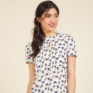 Modcloth Yard Work & Dedication Top Size 1X